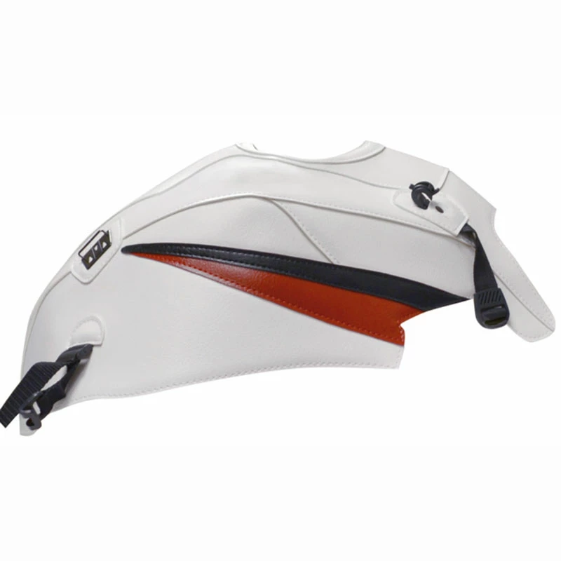 Copri Serbatoio Bagster 1611 Bianco Rosso Nero 1 Copri Serbatoio Bagster 1611 Bianco Rosso Nero